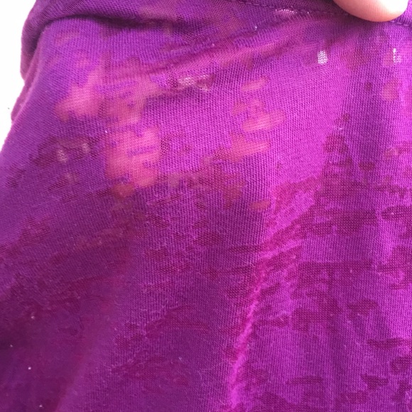 EUC Maurices long sleeve purple top - Picture 3 of 8